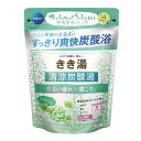 バスクリン きき湯 清涼炭酸湯 すっきりミントの香り (360g) 薬用入浴剤 【医薬部外品】
