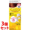 《セット販売》 ホーユー シエロ ムースカラー 2PK より明るいピンクブラウン (1セット)×3個セット 泡タイプ 白髪用ヘアカラー 白髪染め 【医薬部外品】