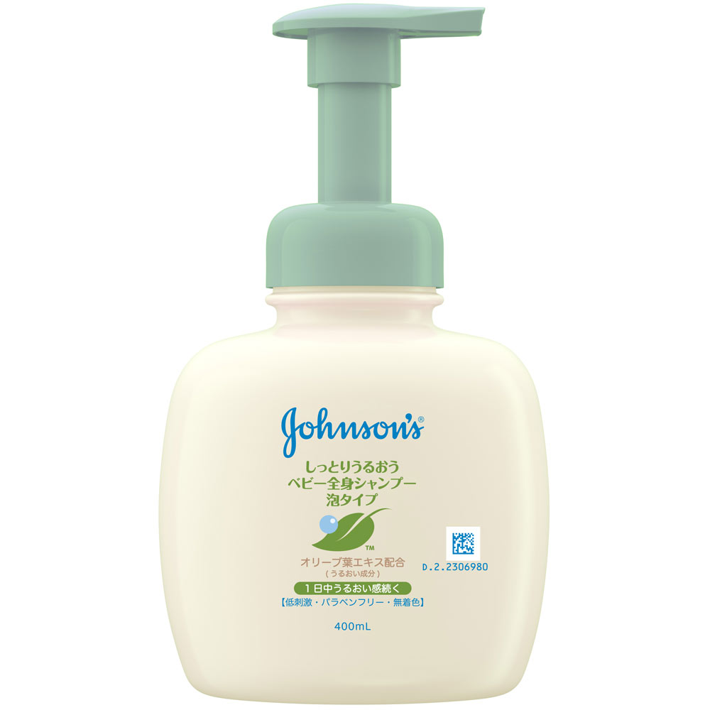 ジョンソンエンドジョンソン しっとりうるおう ベビー全身シャンプー 泡タイプ (400mL) ボディソープ
