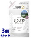 《セット販売》 コーセーコスメポート サロンスタイル ビオリス ボタニカル シャンプー スムース&スリーク つめかえ用 大容量 (680mL)×3個セット 詰め替え用 ノンシリコンシャンプー SS BIOLISS
