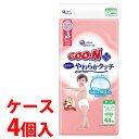 《ケース》 大王製紙 エリエール グーンプラス 敏感肌にやわらかタッチ L (44枚)×4個 テープタイプ ベビー 紙おむつ 9-14kg 男女共用 【送料無料...