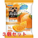 《セット販売》 オリヒロ ぷるんと蒟蒻ゼリーパウチ 温州みかん (20g×6個)×3個セット ※軽減税率対象商品