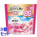 《セット販売》 P&G ボールド 洗濯洗剤 ジェルボール 4in1 華やかおひさまとプレミアムブロッサムの香り 詰め替え テラジャンボ (89個)x3個セット ...