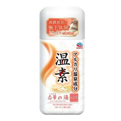 アース製薬　温素　白華の湯　ぜいたく華の湯　約15回分　(600g)　【医薬部外品】