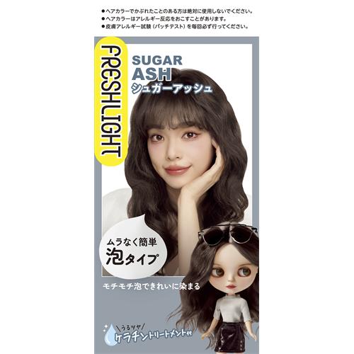Freshlight Foam Type Hair Color, Sugar Ash, Self-Color, Tone-Up [Quasi-drug]