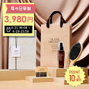 【 母の日 プレゼント 】ポイント10倍！4/28 23:59まで！ヘアケアギフトセット ギフト ボックス プレゼント 【公式】オルナオーガニック ALLNA ORGANICヘアオイル ( スムース ) 80ml 無添加 ノンシリコン ヘアブラシ ギフト ブラシ くし 櫛 クリーナー付