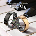 【2024年新登場】スマートリング 健康管理 活動量計 睡眠記録 運動記録 IP68防水 スマート指輪 フィットネス指輪 USB磁気充電 最大12日間使用可能 ...