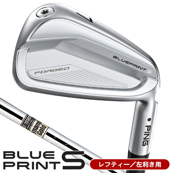 レフティー ピン ブループリント S アイアン 5本セット （#6/#7/#8/#9/PW） DG スチールシャフト 左利き用　PING BLUE PRINT S ダイナミックゴールド アイアンセット