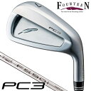 フォーティーン 2024 PC3 アイアン 4本セット (#7/#8/#9/PW) FS90iスチール 右利き用 フォーティーン PC3 アイアンセット