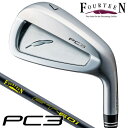 フォーティーン 2024 PC3 アイアン 4本セット (#7/#8/#9/PW) FT60iカーボン 右利き用 フォーティーン PC3 アイアンセット