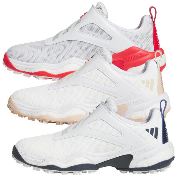 レディース アディダス 2025 ウィメンズ コードカオス BOA NKZ95 スパイクレス ゴルフシューズ 女性用 珍しい おしゃれ おすすめ 人気