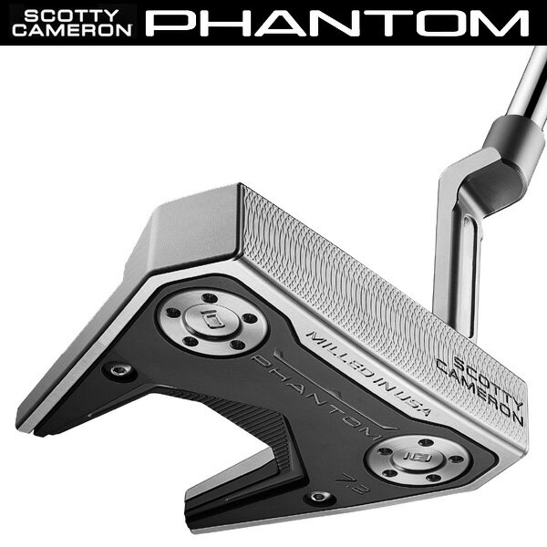 【11/10限定★最大100%P還元※要エントリー】スコッティキャメロン 2025 ファントム 7.2 パター 右利き用
