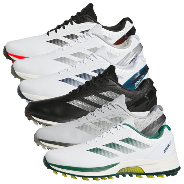 メンズ アディダス 2025 アディゼロ ZG 25 NLC98 スパイクレス ゴルフシューズ 男性用 珍しい おしゃれ おすすめ 人気