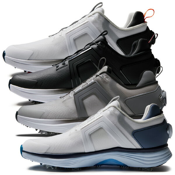 メンズ フットジョイ 2025 ハイパーフレックス BOA ソフトスパイク ゴルフシューズ 男性用 珍しい おしゃれ おすすめ 人気