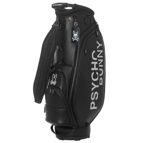 ★付属ネームタグ刻印無料★ サイコバニー キャディバッグ PBMG5FC2 メンズ レディース モノトーン エディション カート型 9型 2025年モデル 珍しい おしゃれ おすすめ 人気