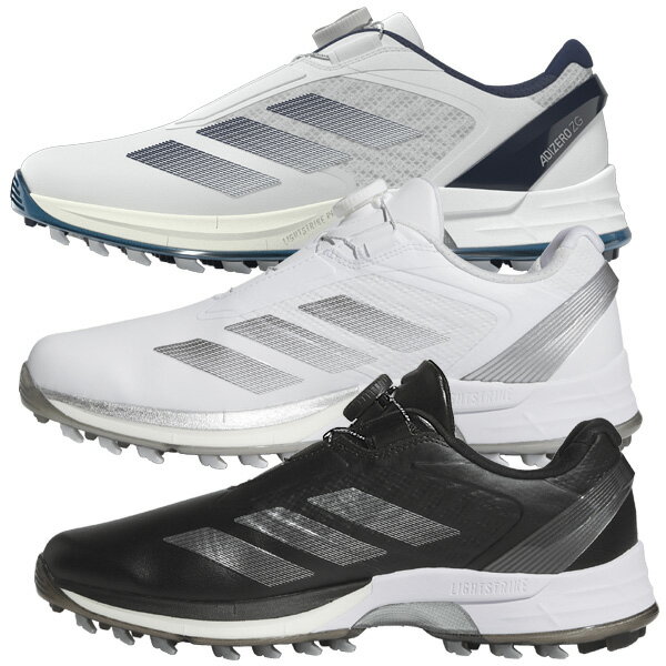 アディダス ゴルフシューズ アディゼロ ZG ロー BOA OMX77 メンズ スパイクレス ダイヤル搭載 防水 2025年モデル 珍しい おしゃれ おすすめ ...