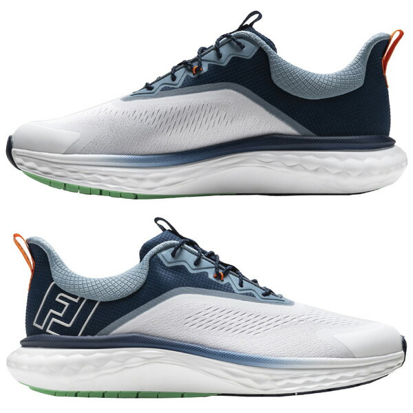 フットジョイ ゴルフシューズ クオンタム メンズ スパイクレス 紐 シューレース 防水 2025年モデル 珍しい おしゃれ おすすめ 人気