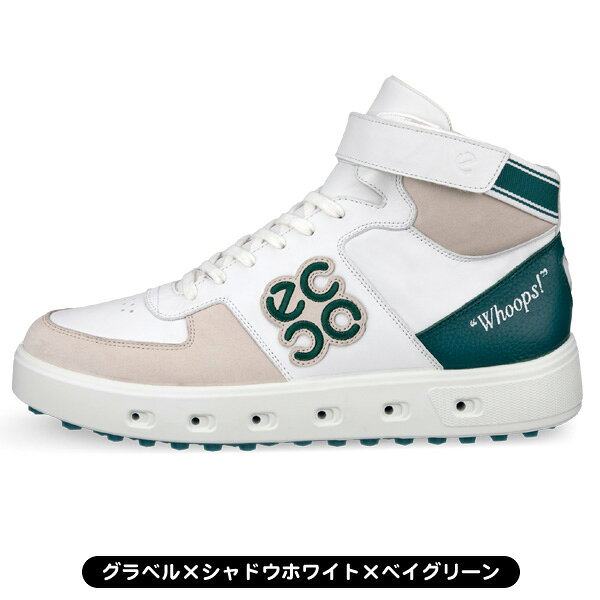 【10/25限定★当選確率1/2最大100%P還元※要エントリー】ecco ゴルフシューズ ストリート 720 110713 レディース スパイクレス 紐 シューレース GORE-TEX 防水 2025年モデル 珍しい おしゃれ おすすめ 人気