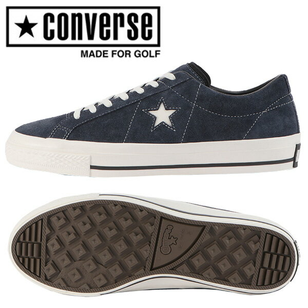 男女兼用サイズ展開 コンバース ワンスター GF スエード 33500241 ゴルフシューズ 珍しい おしゃれ おすすめ 人気