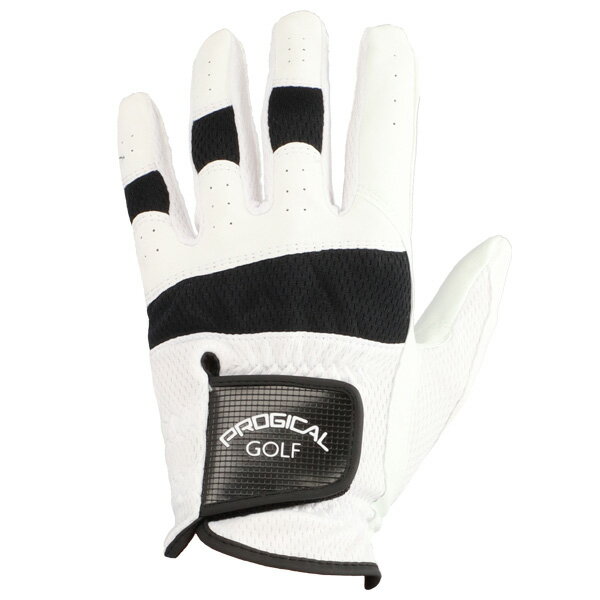 【11/25限定★最大100%P還元※要エントリー】プロジカル PGGL-2349M ホワイト ゴルフ手袋 左手着用 珍しい おしゃれ おすすめ 人気