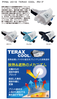 【ネコポス/コンビニ受取可】アクセル2019TERAXCOOLグローブ