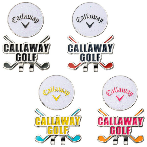★10/17まで★ほぼ全品10％OFFクーポン配布中！ キャロウェイ 2023 ロゴ クリップ＆マーカー