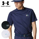 【★7/30まで★ほぼ全品10%OFFクーポン】ゴルフウェア アンダーアーマー ポロシャツ UA ArmourDry SS Mock 6001250 メンズ