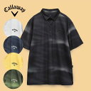 【★7/30まで★ほぼ全品10%OFFクーポン】ゴルフウェア キャロウェイ ポロシャツ 半袖シャツ C25134117 メンズ