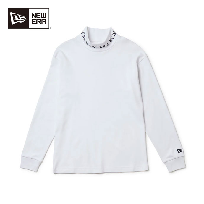 ゴルフウェア ニューエラ ポロシャツ LS HIGH NECK WARM T COLLAR OFF 14669810 レディース