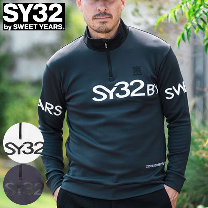 《あす楽》SY32　ジップアップライトストレッチシャツ　SYG23A02