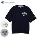 【7/20限定★当選確率1/2最大100%P還元※要エントリー】チャンピオン TECH WEAVE TERRY SHORT SLEEVE SWEATSHIRT C3ZG002