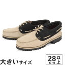 大きいサイズ【28cm】Timberland ティンバーランド 3EYE LUG HANDSEWN BOAT SHOE スリーアイ ラグ ハンドソーン ボートシ...