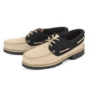 ■商品詳細ブランドTimberland（ティンバーランド）モデル名3EYE LUG HANDSEWN BOAT SHOE(スリーアイ ラグ ハンドソーン ボートシューズ)メーカー品番0A5RH8カラーブラック/ライトブラウンアッパー素材リジェネラティブレザー底材ラバー横幅W(ワイド)商品紹介1978年、プレミアムレザーを使用した手縫いのボートシューズのアッパーと、頑丈なブーツ仕様のラグアウトソールと組み合わせた、ティンバーランド定番のスリーアイが誕生しました。【ブラック】【25.0】【25.5】【26.0】【26.5】【27.0】【27.5】 ご購入にあたっての諸注意当店は実店舗とオンラインショップの在庫を共有しております。在庫管理には細心の注意を払いますが、ご注文時に在庫があっても、タイムラグ等により欠品である場合がございます。また商品によっては、実店舗での試着跡・皺（しわ）等が付く場合がございます。検品時にメンテナンスを行い、事前に商品状態の画像をお送りし、ご購入の判断を仰ぐ場合がございます。予めご了承くださいますようお願い申し上げます。 海外のサイズ表記と日本のサイズ表記でも記載しております。あくまでも当社のサイズ選びの目安であり、メーカー・モデルによって記載数値に誤差がでることがございます。予めご了承くださいますようお願い申し上げます。当店の商品には並行輸入品もございます。製造ブランドで検品審査に合格した商品を輸入しておりますが、国ごとの基準差による作りの粗さや、海外からの輸送による外箱の破損や汚れなど、多少のダメージや表記のある場合がございます。何卒ご理解の程、よろしくお願い致します。商品箱につきまして商品によりましては、ご注文の商品とは異なる箱でお送りする場合がございます。（高級靴は除きます。）ご了承ください。商品の梱包作業から発送に至るまで当社では検品から梱包までの一連の作業をカメラにて録画しております。録画されている動画をもとに、お客様からの申し出が詐欺まがいの行為と判断された場合は当店では警察に届けることにしています。