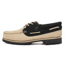 【GWも休まず出荷します】 Timberland ティンバーランド 3EYE LUG HANDSEWN BOAT SHOE スリーアイ ラグ ハンドソーン ボートシューズ 0A5RH8 ブラック/ライトブラウン 2