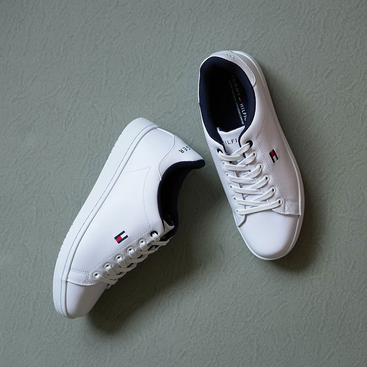 TOMMY HILFIGER（トミーヒルフィガー） LENDAR ホワイトマルチ