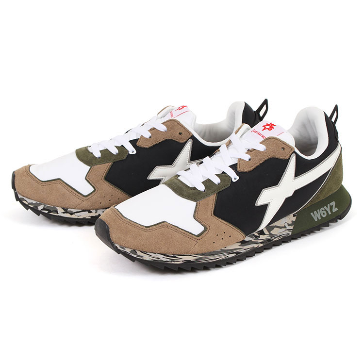 W6YZ ウィズ JET-M ジェットエム 2013560-1A29 ホワイト/ブラック/ミリタリー