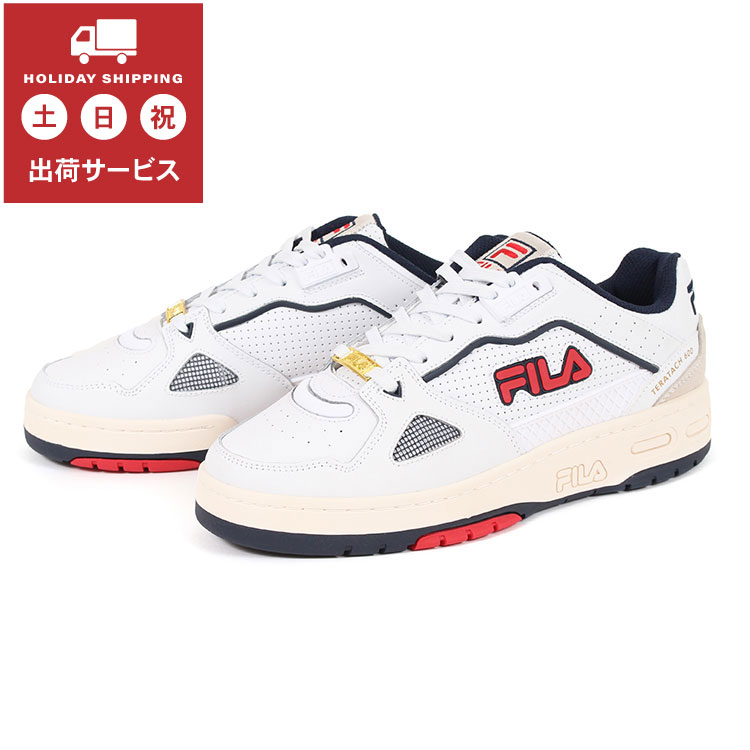 【OFF PRICE】FILA フィラ TERATACH 600 テラタック 600 1BM01875-125 ホワイト/ブルー/レッド