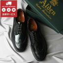 【マラソン期間中ポイント最大9倍 】 Alden オールデン Long Wing ロング ウィング 9751 ブラック