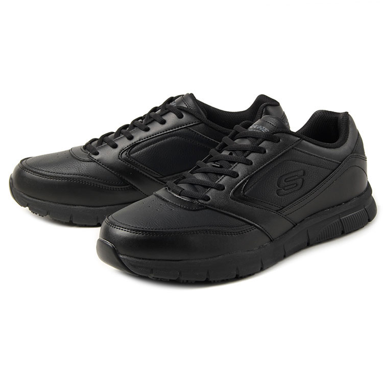 【SS期間★エントリーして最大P15倍】SKECHERS スケッチャーズ NAMPA ナンパ 77156 BLK ブラック