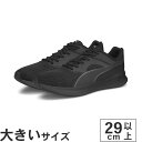 【マラソン期間エントリーで最大P10倍】大きいサイズ【29cm 30cm 31cm】PUMA プーマ トランスポート 377028-05 ブラック/ブラック
