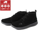 【値下げしました】THE North Face ノースフェイス NUPTSE CHUKKA SUEDE ヌプシ チャッカ スエード NF02373 KK ブラック/ブラック