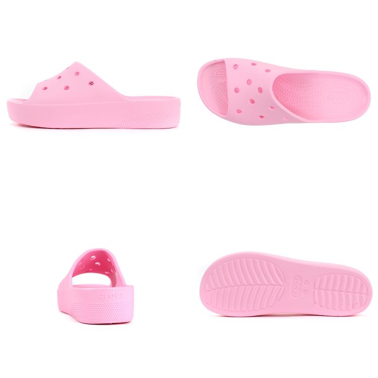 【値下げしました】crocs クロックス CLASSIC PLATFORM SLIDE クラシック プラット...