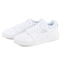 【P10倍&エントリーで最大6,000P】LACOSTE ラコステ LINESHOT 223 4 SMA ラインショット 46SMA0110-21G ホワイト/ホワイト