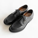 【P10倍&エントリーで最大300%Pバック】The Ruttshoes &Co ラッドシューズ RIDLEY リドリー スプリットVチップ ブラック