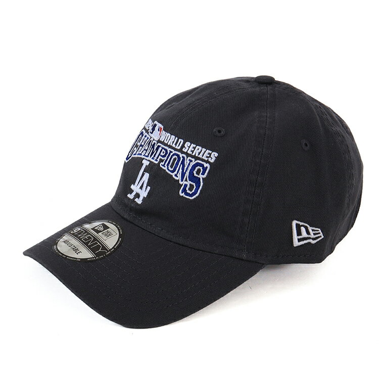 【値下げしました】【海外限定 日本未発売】ドジャース キャップ 帽子 ワールドシリーズ2024 優勝記念アイテムNEW ERA ニューエラ 9TWENTY Los Angeles Dodgers グラファイト