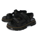 【マラソン期間エントリーで最大P10倍】Dr.Martens ドクターマーチン FORSTER フォスター マルチストラップ サンダル 31560001 ブラック