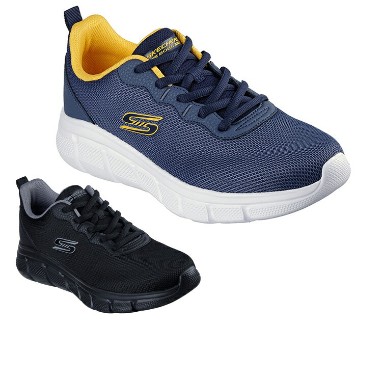 【SS期間★エントリーして最大P15倍】【値下げしました】SKECHERS スケッチャーズ BOBS B FLEX ICY EDGE ボブス B フレックス アイシー エッジ 118109 NVY BBK
