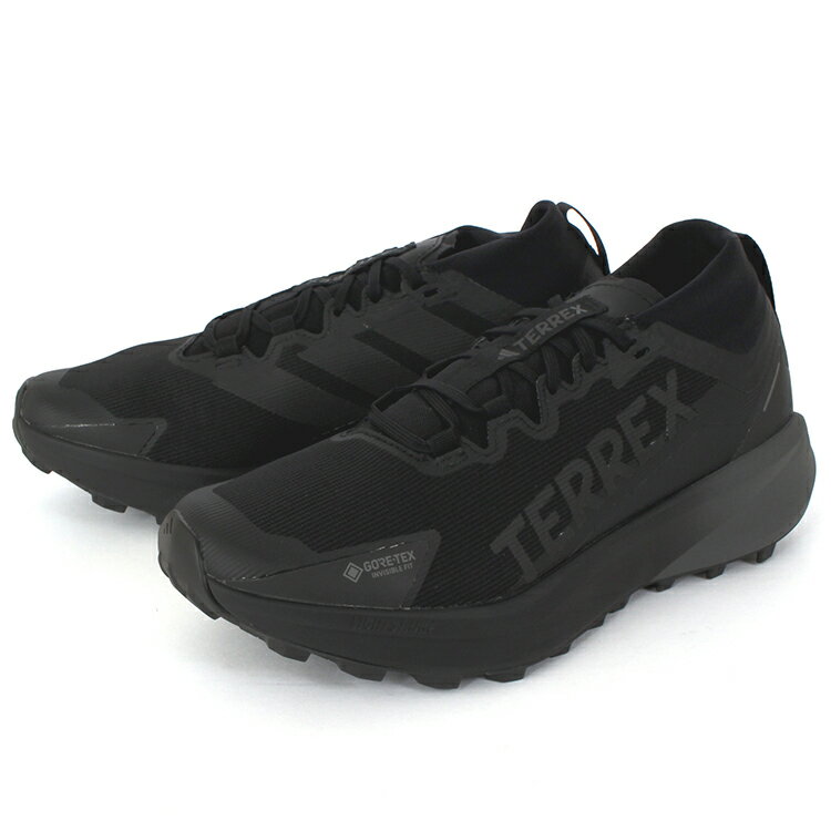 メンズ 防水 トレイルランニングシューズ adidas アディダス TERREX AGRAVIC GTX テレックス アグラヴィック ゴアテックス JR5240 ブラック/グレー