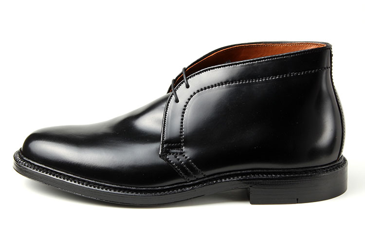 【エントリーでポイント5倍】Alden(オールデン) CHUKKA BOOTS CORDOVAN(チャッカブーツ コードバン) 1340 E ブラック