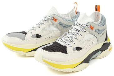 【SALE】 BRANDBLACK(ブランドブラック) ダッドスニーカー SAGA(サガ) 426BB WBKY ホワイト/ブラック/イエロー